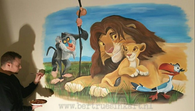 Lionking babykamer